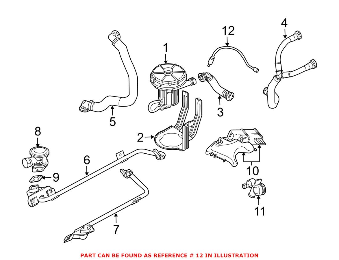 BMW Oxygen Sensor - Rear Driver Side 11787512973